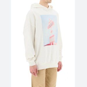 Blue Sky Inn Graphic Logo Print Hoodie